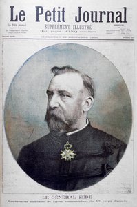 General Zede, gobernador militar de Lyon, Francia, 1895 de Fortuné Méaulle