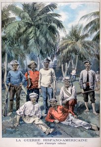 Cubanos insurgentes durante la Guerra Hispanoamericana de Fortuné Méaulle