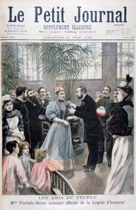 La Sra. Furtado-Heine nombrada Oficial de la Legión de Honor, 1896