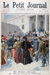 El juicio de Reinach, 1899