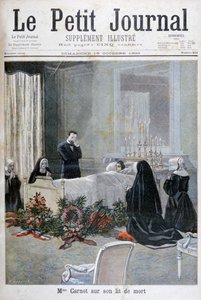La muerte del hijo de Marie François Sadi Carnot, 1898 de Fortuné Méaulle