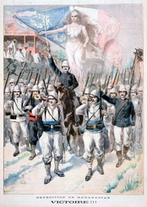 ¡Victoria!, intervención francesa en Madagascar, 1895 de Fortuné Méaulle