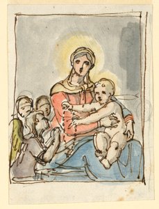 Niño Jesús con rosario de Fortunato Duranti