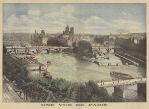 Una vista de París
