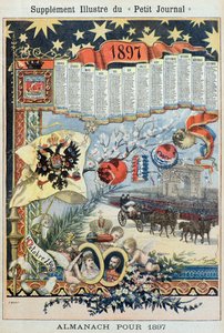 Almanaque para el año 1897 (Grabado) de Fortune Louis Meaulle
