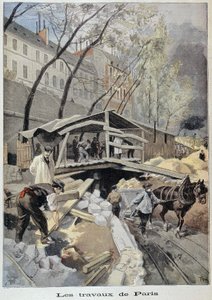 Obra en París - en "Le petit journal" del 14/05/1899 de Fortune Louis Meaulle