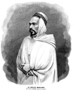 Grabado de Meaulle a partir de un retrato fotográfico de Guillard en la "portada" del Journal Illustrous N¡ 3 del 17 de enero. de Fortune Louis Meaulle