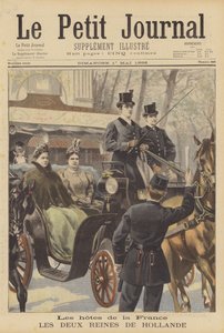 Huéspedes de Francia: las dos Reinas de los Países Bajos de Fortune Louis Meaulle