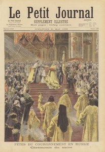 La coronación del Zar Nicolás II y la Zarina Alexandra de Rusia
