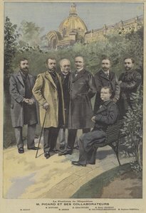 Los organizadores de la Exposición Universal de 1900 en París