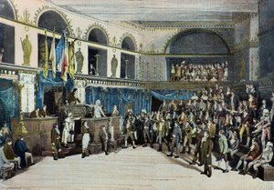 Thermidor , la caida de robespierre, teatro de la porte saint martin