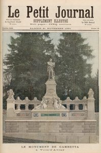 Monumento a Gambetta en Ville-d