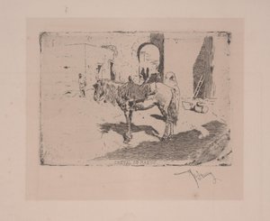 Caballo de Marruecos de Fortuny y Carbó