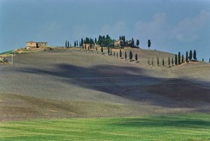 La campiña toscana de Fosco Maraini