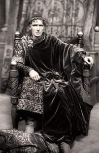 Harry Brodribb Irving, actor inglés, principios del siglo XX