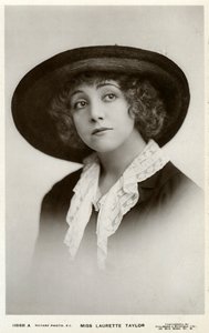 Laurette Taylor, actriz estadounidense, c. 1905-c. 1919 de Foulsham and Banfield