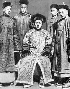 Un retrato de mandarines, China