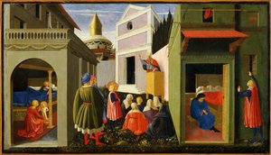 Italia, Roma, Historias de San Nicolás de Fra (c.1387 1455) Angelico