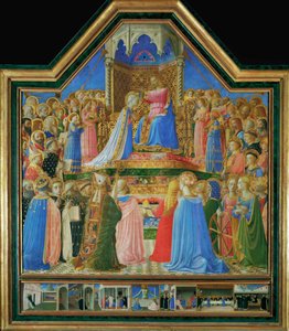 La coronación de la Virgen, pintada para los dominicos ...