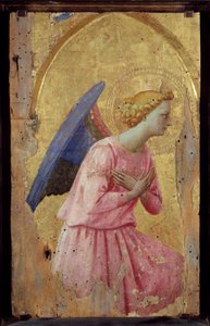 Ángel en adoración de Fra  Angelico