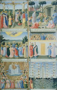 Armadio degli Argenti (Arca de Plata) con la vida de Jesús de Fra (c.1387 1455) Angelico