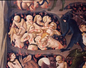 El Juicio Final: Infierno de Fra  Angelico