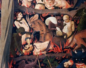 El Juicio Final: Infierno de Fra  Angelico