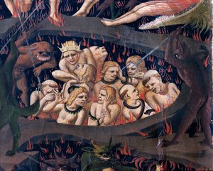 El Juicio Final: Infierno de Fra  Angelico