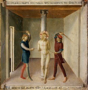 La flagelación. Vida de Cristo, Armadio degli Argenti.