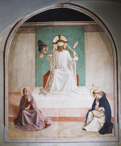 La burla de Cristo con María y San Domingo