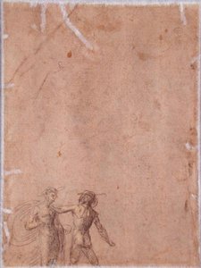 Dos Figuras (verso) de Fra 1472 1517 Bartolommeo