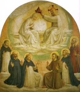 Coronación de la Virgen de Fra Angelico