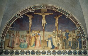 Crucifixión de Cristo, 1442 de Fra Angelico