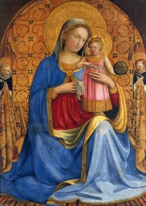 María con el niño