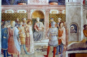 El juicio de San Lorenzo, mediados del siglo XV de Fra Angelico