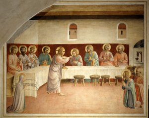 La comunión de los santos de Fra Angelico