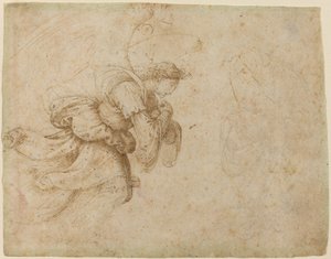 El ángel de la Anunciación (recto) de Fra Bartolommeo