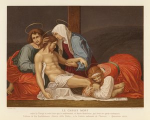 La Deposición de Jesucristo de la Cruz (cromolito)