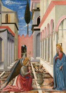 La Anunciación, c. 1445-1450 de Fra Carnevale