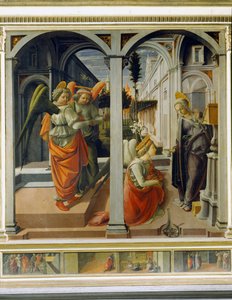 Anunciación de Fra Filippo Lippi