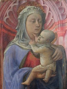 Madonna y Niño, c.1430 de Fra Filippo Lippi