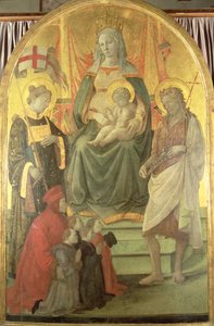 Madonna del Ceppo, 1453 de Fra Filippo Lippi
