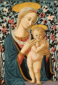 Madonna y el niño, c. 1470