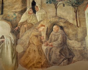 La Reforma de la Regla Carmelita (detalle)
