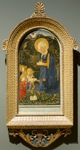 Virgen y Niño con ángeles, c. 1460