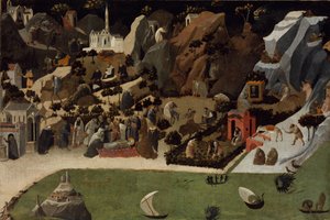 Escenas de las vidas de los Padres del Desierto de Tebaida