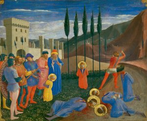 La Decapitación de San Cosme y San Damián, c. 1440