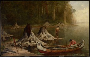 Reliquias del bosque primitivo, Canadá, 1885