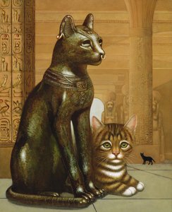 Mike el Gatito del Museo Británico de Frances Broomfield