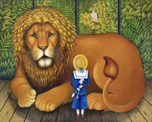 El león y Albert, 2001